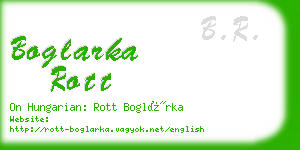 boglarka rott business card